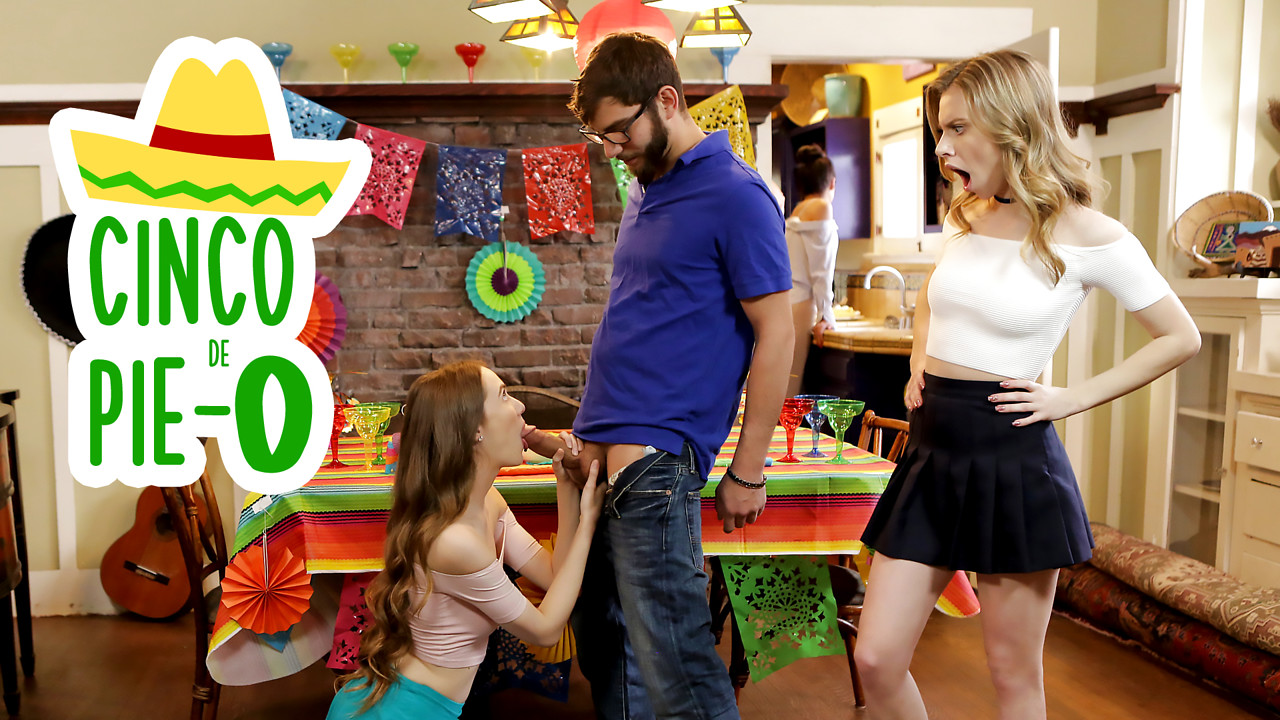 Cinco de pie o