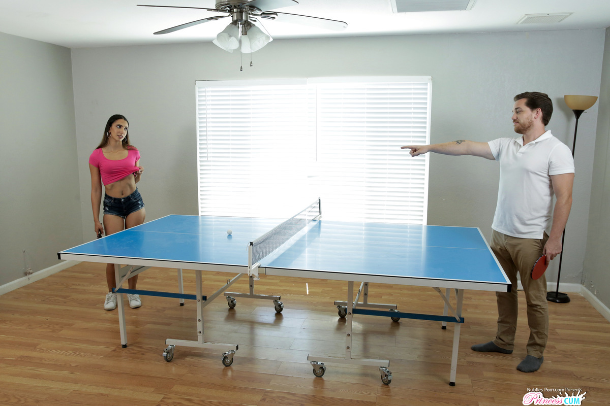 Strip Table Tennis Porn - Princess Cum - Strip Pong With My Step Sis - S4:E8 featuring Angelica Cruz  and Kyle Mason. (Photos)